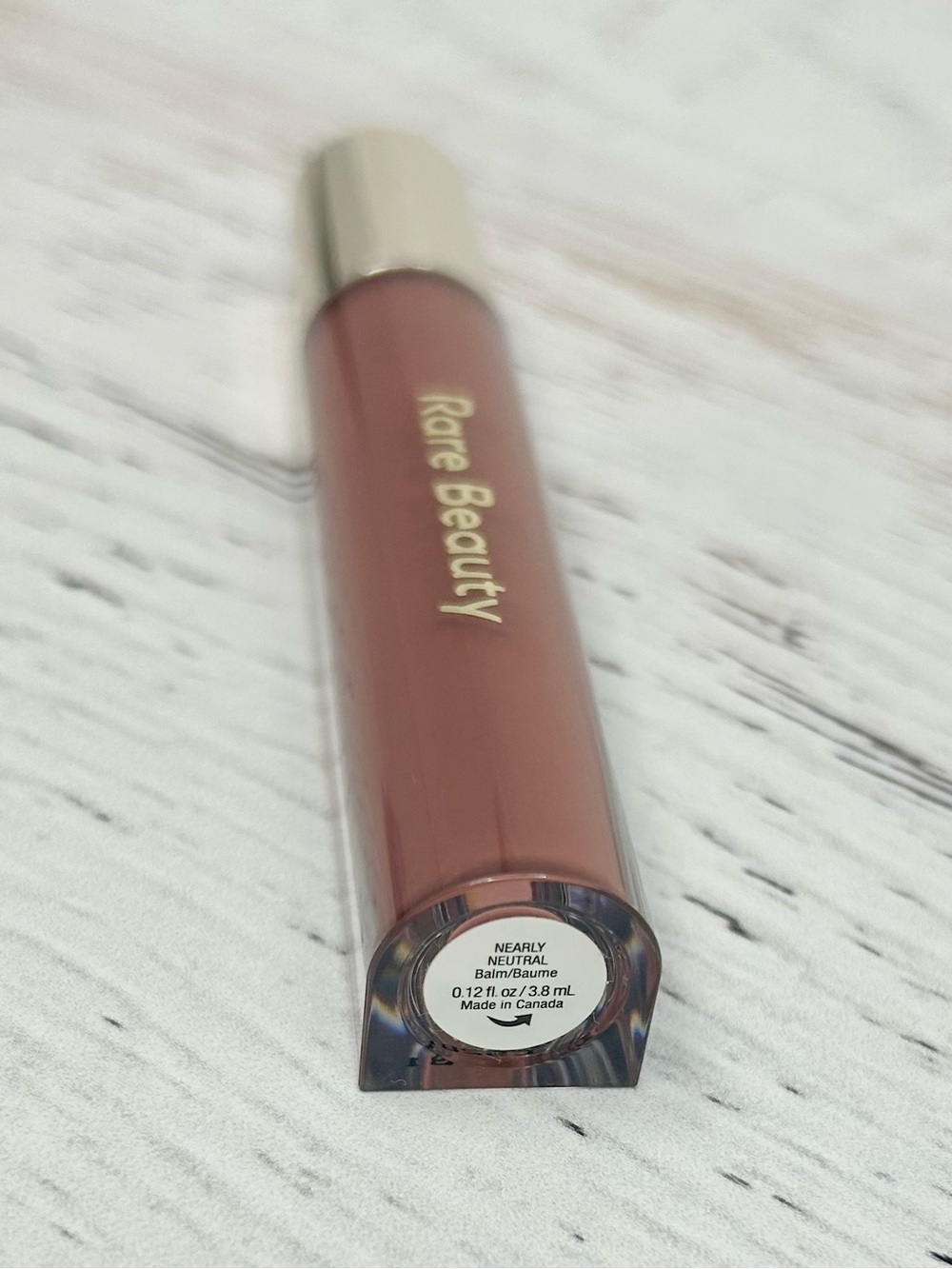 NWT Rare Beauty Stay Vulnerable Glossy Lip Balm in Nearly Neutral - Picture 4 of 7